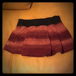 Lululemon Pace Rival skirt